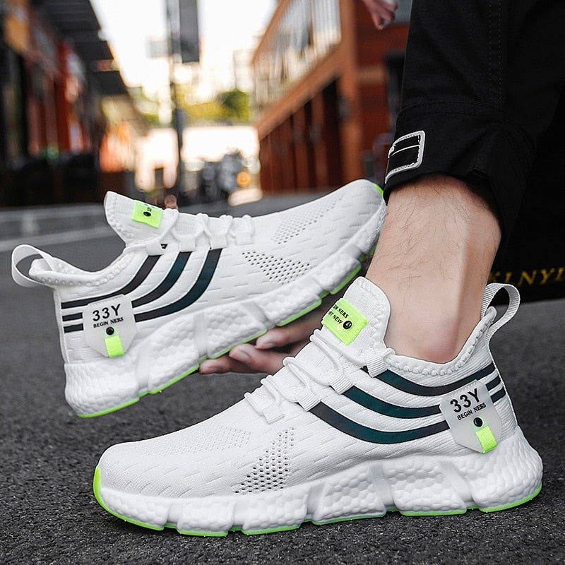 Men's Sneakers Breathable Running Shoes For Men Comfortable Classic Casual Shoes Men Tenis Masculino